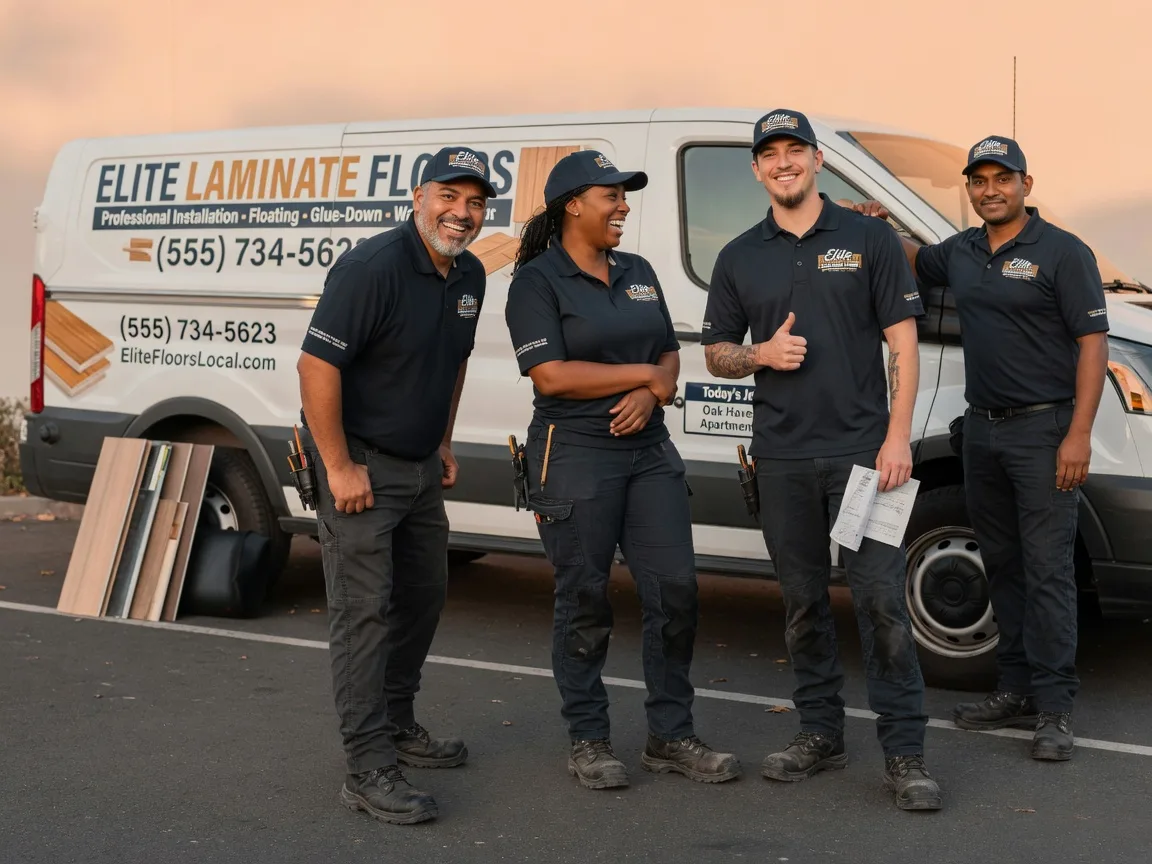 Laminate flooring installation company in Gomer, OH